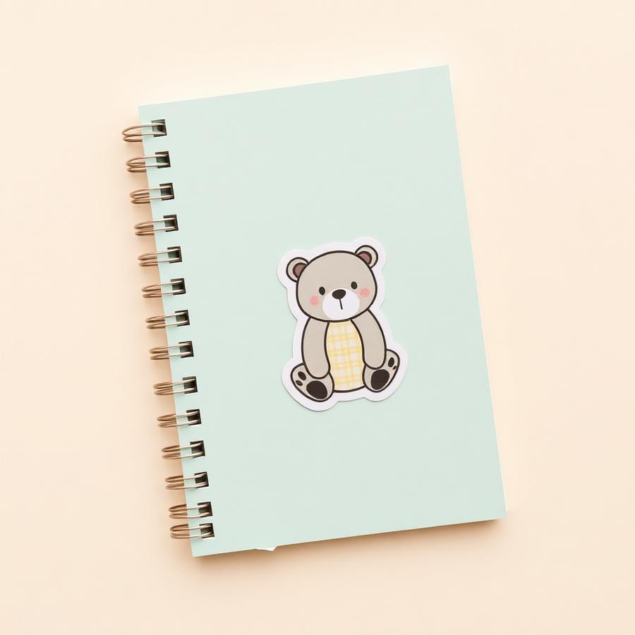 Sổ tay lò xo Gấu Mint